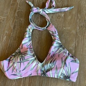 NWOT High Neck Bikini Top